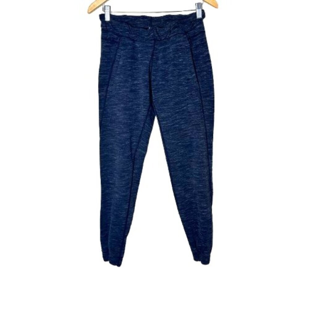 LULULEMON Heathered Charcoal Grey Super Soft Sweat Pants Joggers Size 4